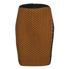 Missoni jupe crayon en maille texturée multicolore M