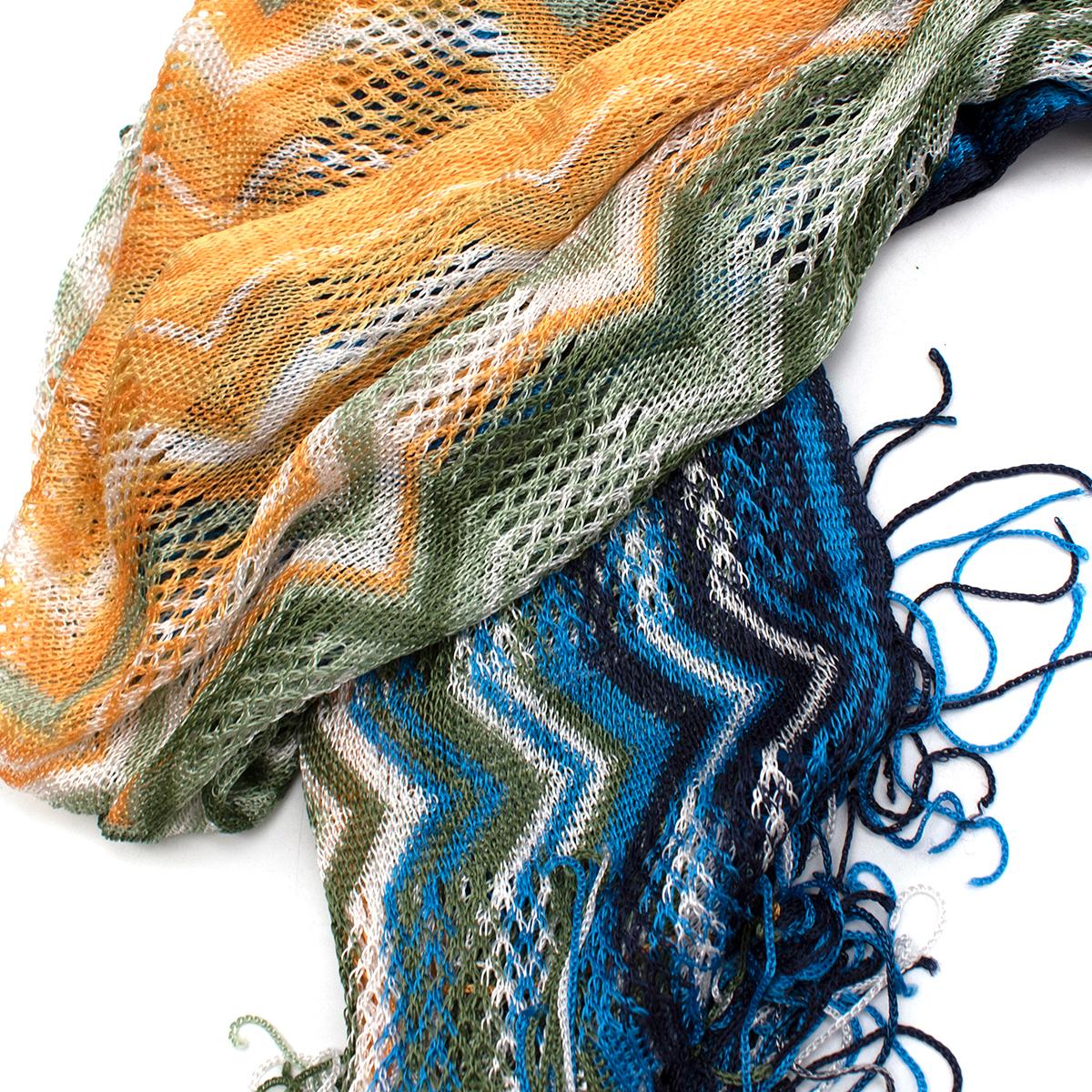 Missoni Multicolour Knit Cropped Poncho For Sale 3