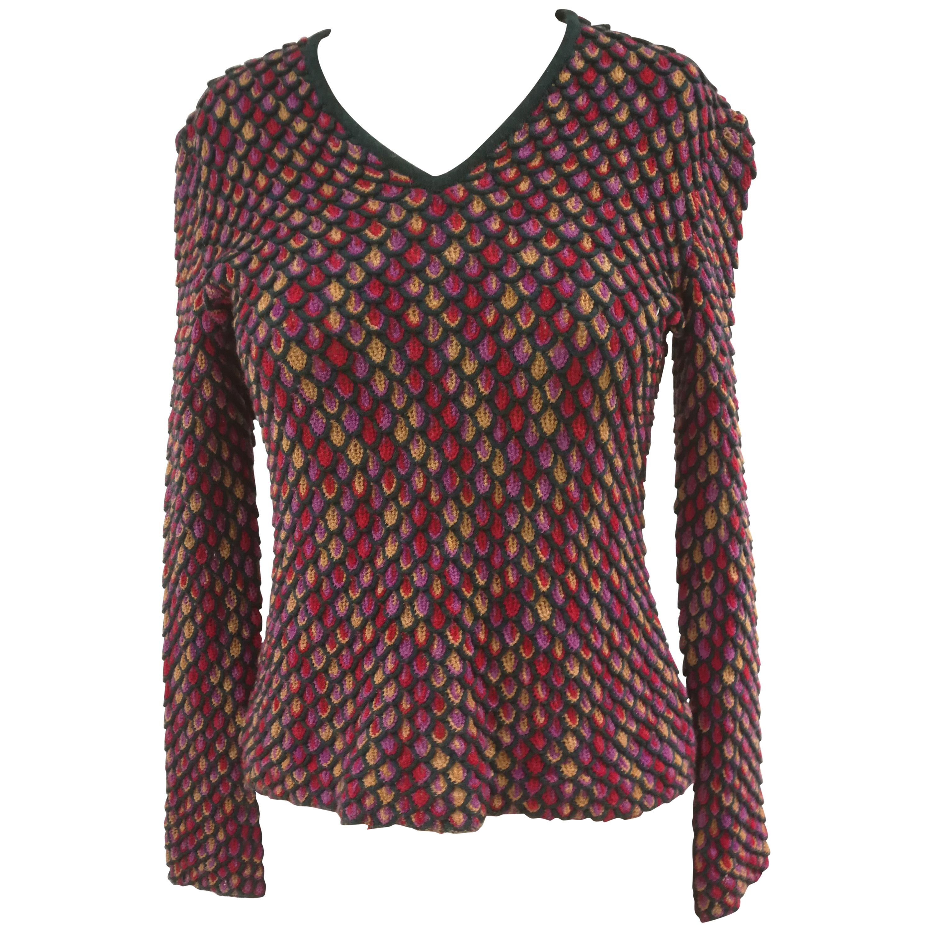 Missoni multicolour Wool Sweater For Sale