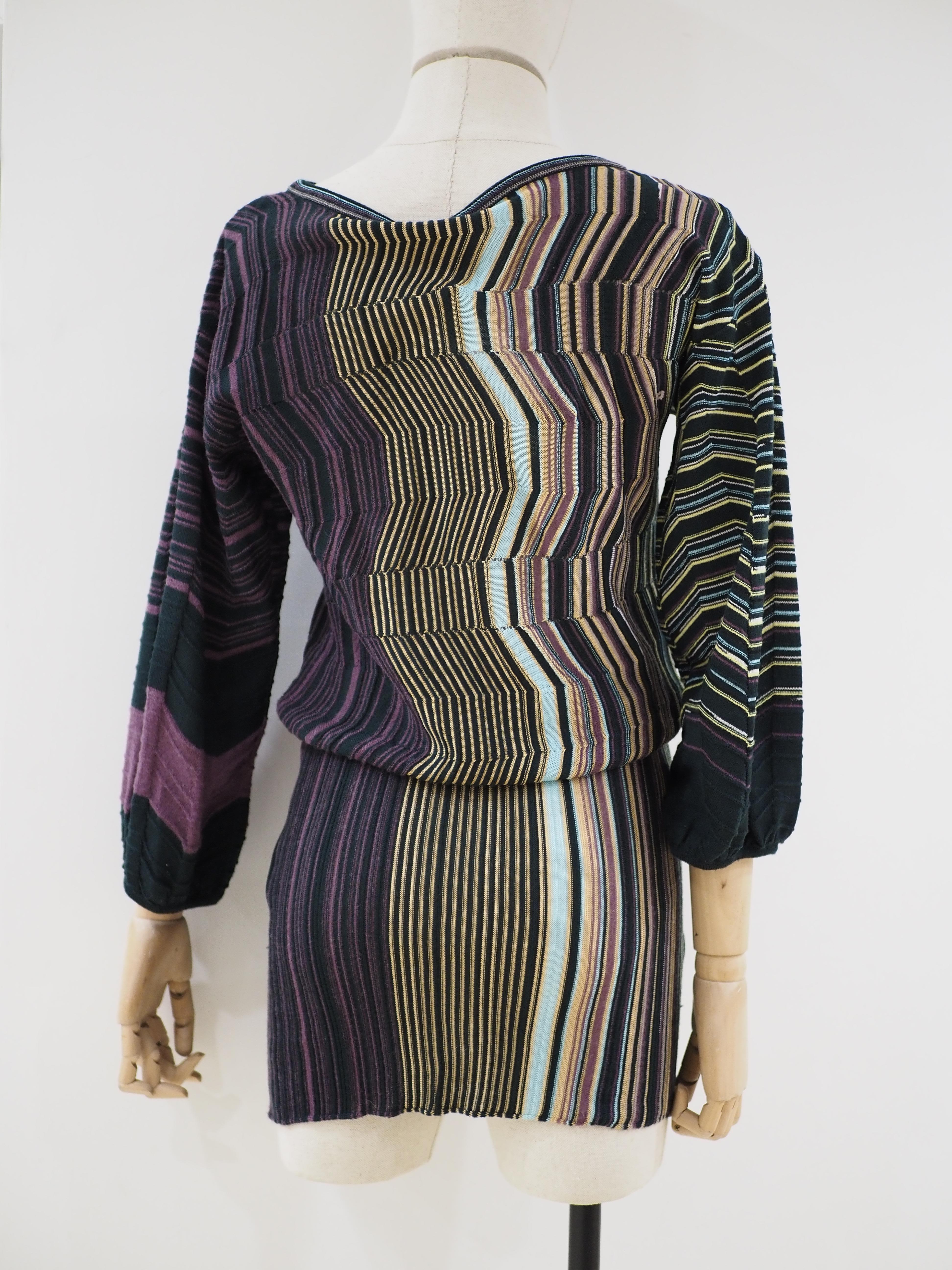 Missoni multicoloured dress
totally made in italy, size M 