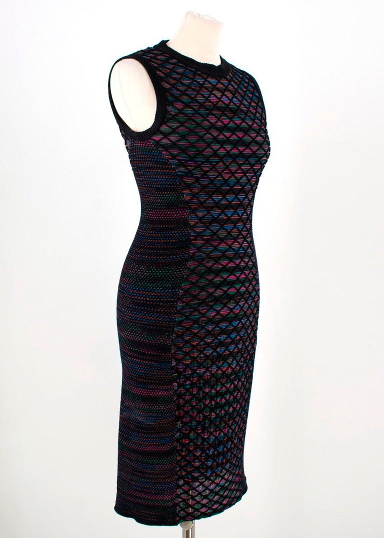 Missoni Multicoloured Knit Dress - Size US 8 For Sale at 1stDibs