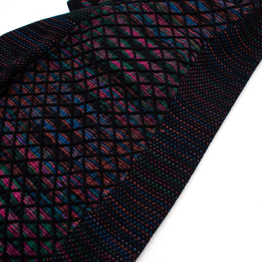 Missoni Multicoloured Knit Dress - Size US 8 In Excellent Condition For Sale In London, GB