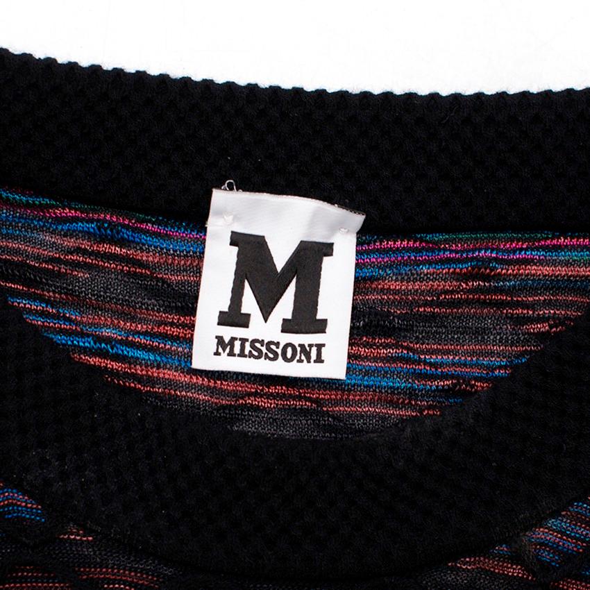 Missoni Multicoloured Knit Dress - Size US 8 For Sale 2