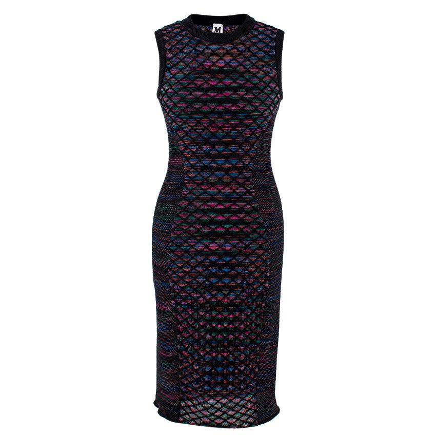 Missoni Multicoloured Knit Dress - Size US 8 For Sale