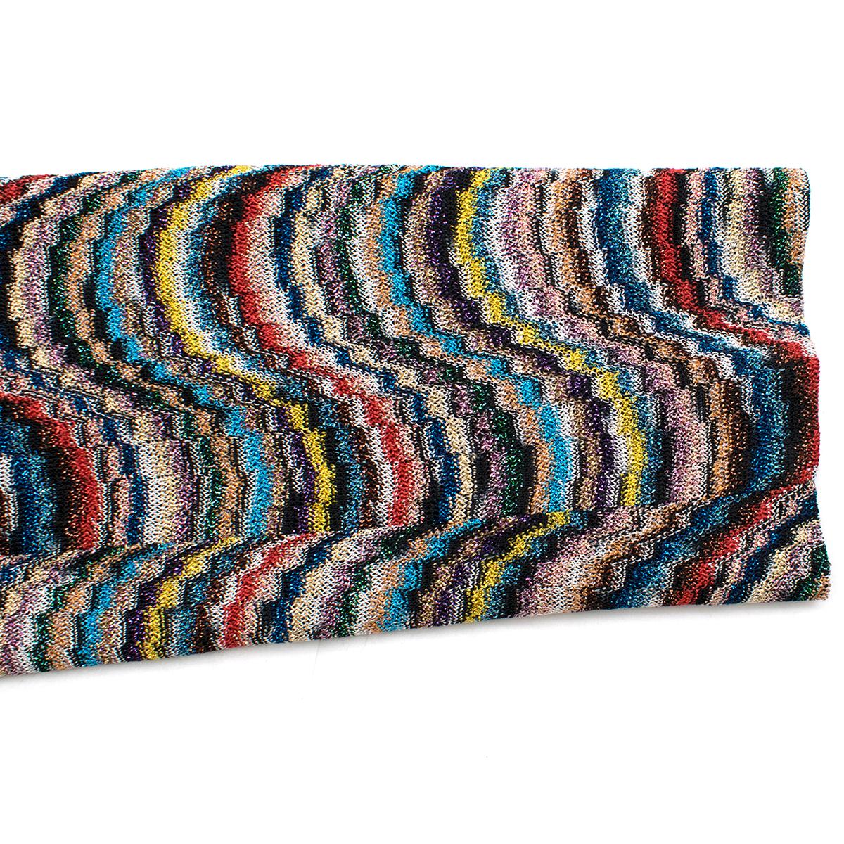 Missoni Multicoloured Knit Jacket IT 42 3