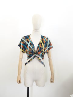 Missoni Vintage 1990s Women's Multicoloured T-Shirt from Europe