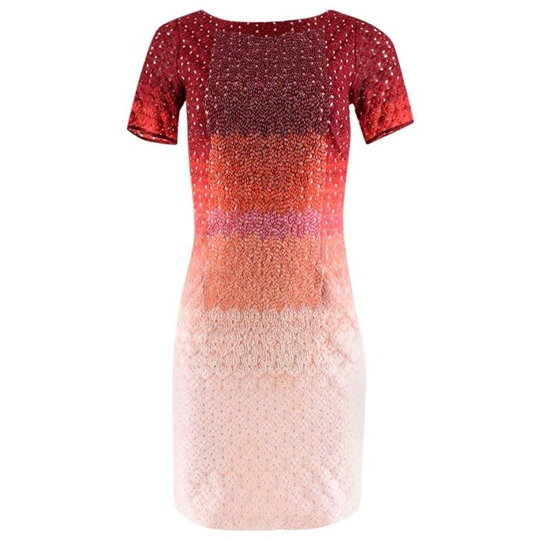 At hoppe udsultet Baron Missoni Ombre Beaded Glitter Red Dress XS at 1stDibs | missoni ombre dress, missoni  red dress, missoni glitter dress