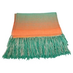 Missoni Ombré Striped Fringed Scarf