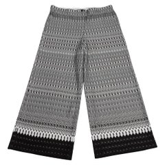 Missoni Pant Black / White Knit Tab Waist