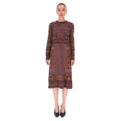 Missoni Patterned Knitted Wool Blend Dress