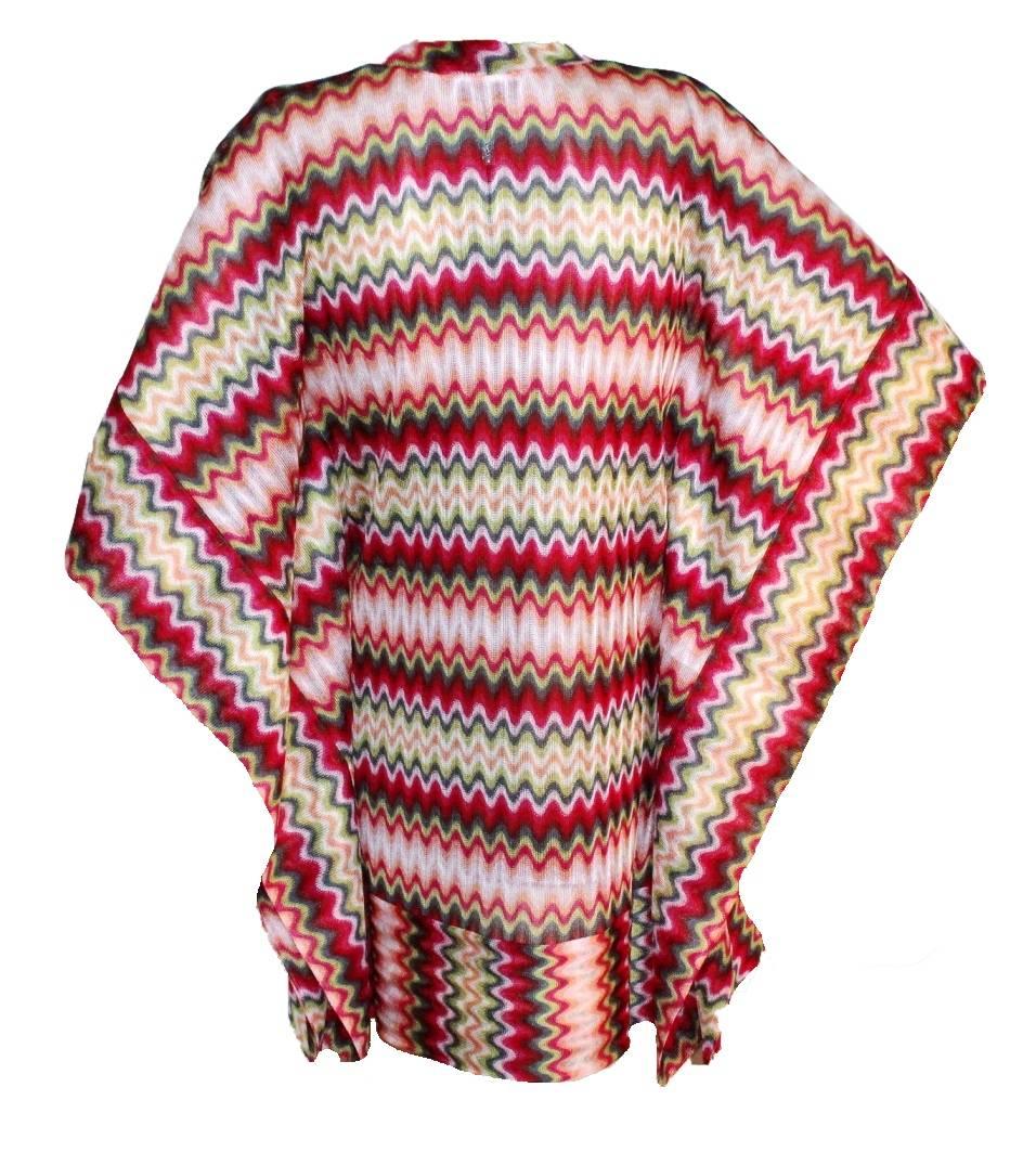 new missoni pink knit chevr...
