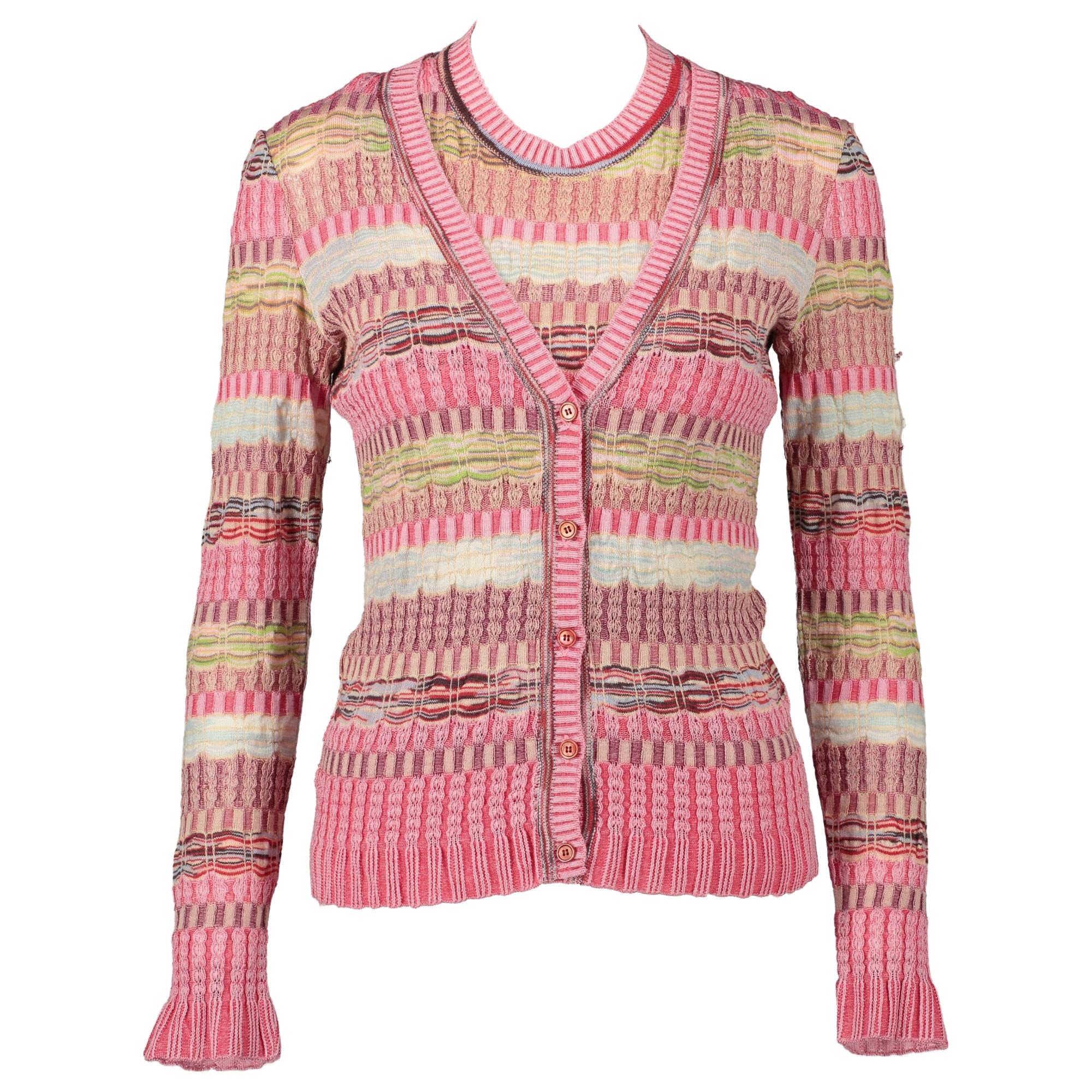 Missoni Pink Two Piece Co-ord Set - IT40