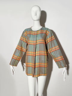 Missoni Plaid Button Down Blouse