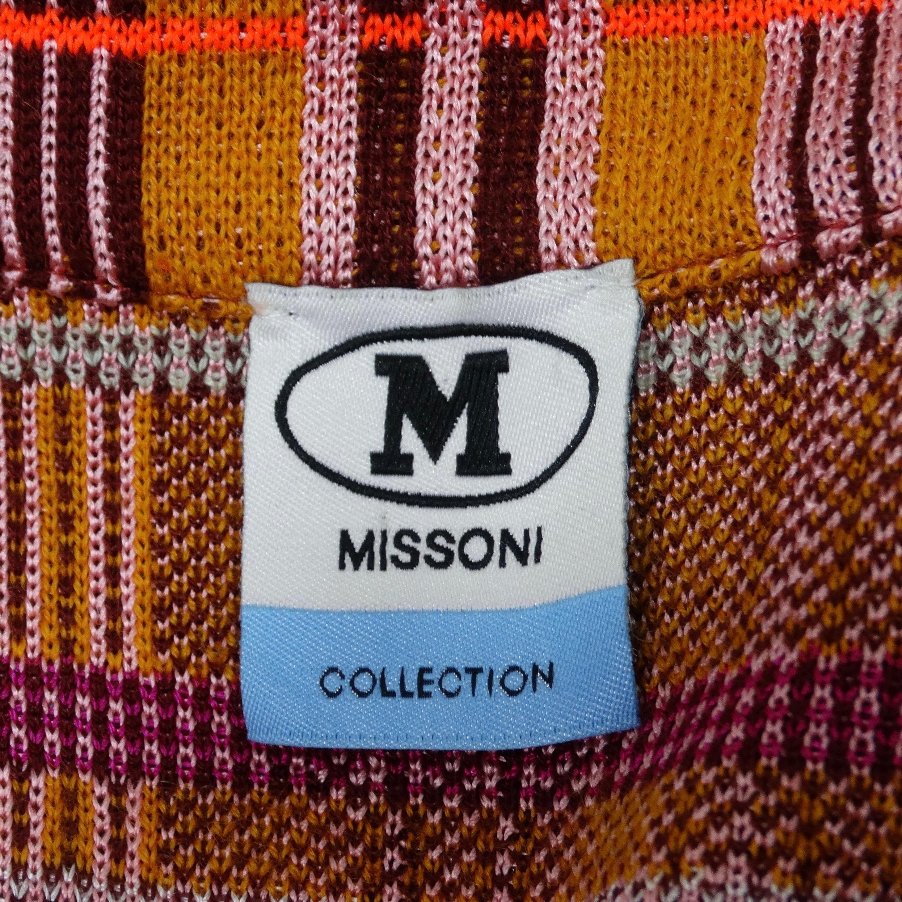 Missoni Plaid Wrap Coat For Sale 5