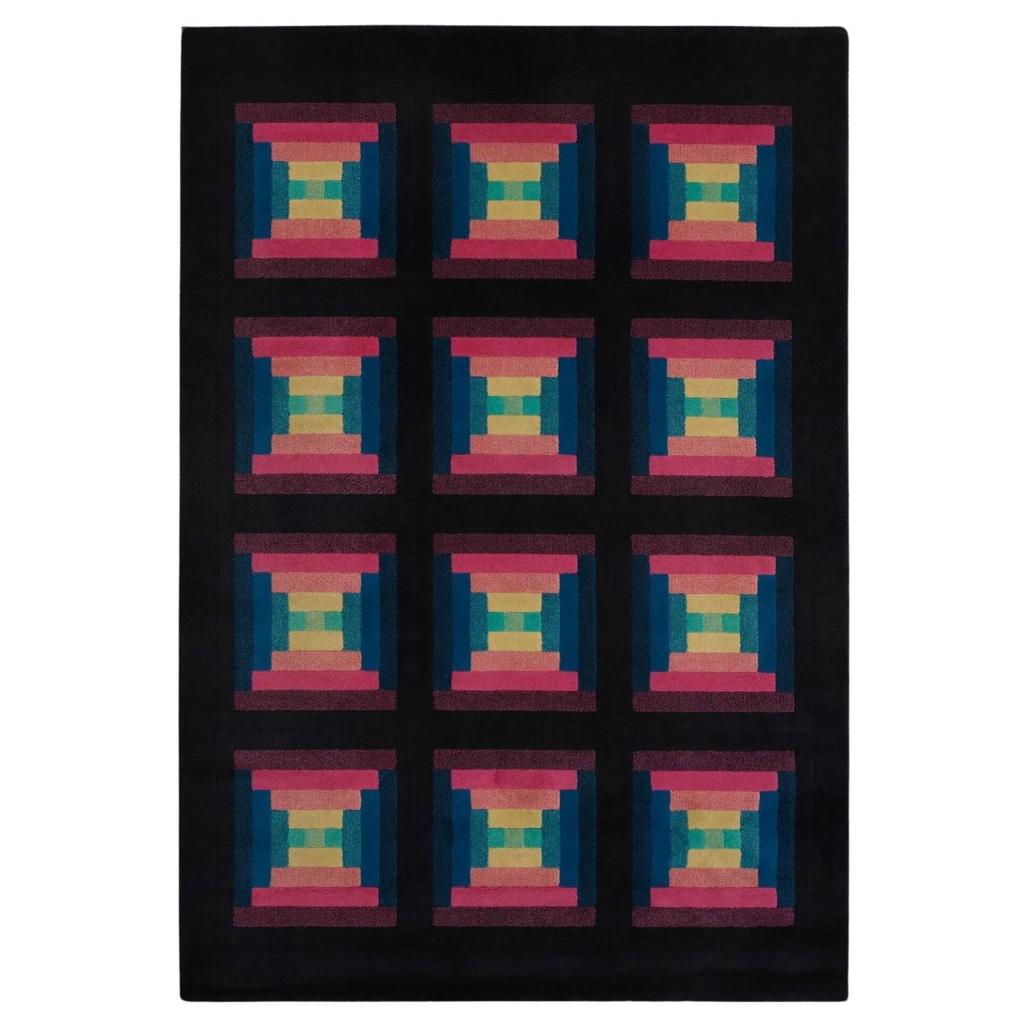 Tapis postmoderne Missoni, années 1980, Italie, signé