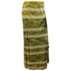 Missoni Rayon Maxi Skirt