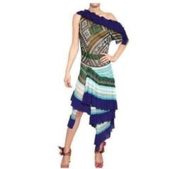 Missoni Runway Collection Roude Ruffled Crochet Knit Dress IT40 US 4