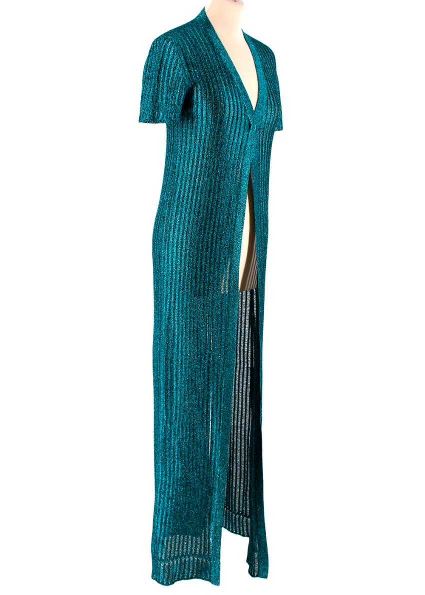 Missoni Short Sleeved Metallic Longline 