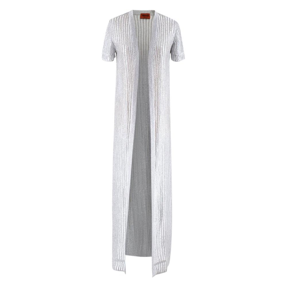 Missoni Short Sleeved Metallic Longline 