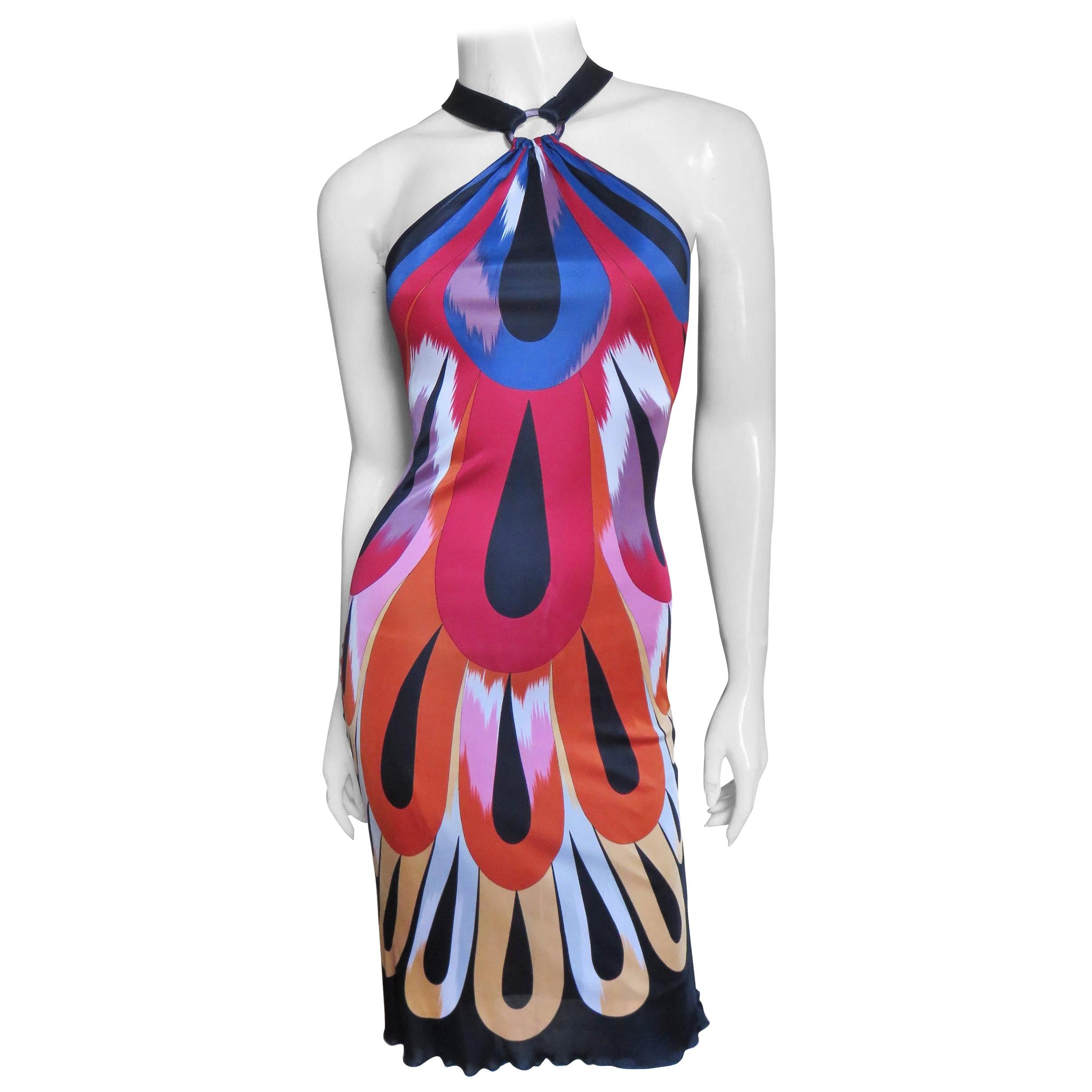 Black and White Missoni Knit Dress For Sale at 1stDibs