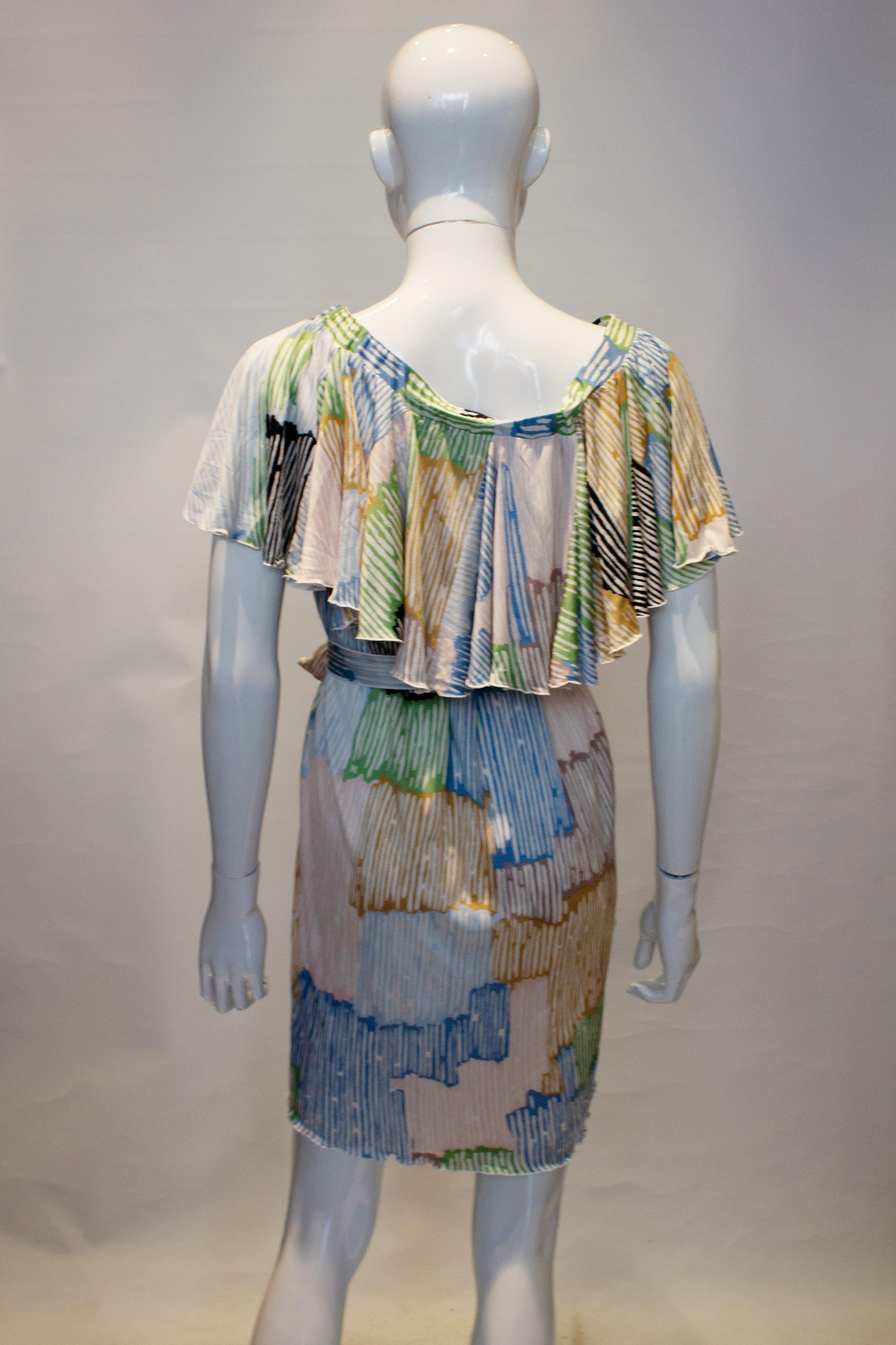 Women's Missoni Silk Jersey Dress For Sale