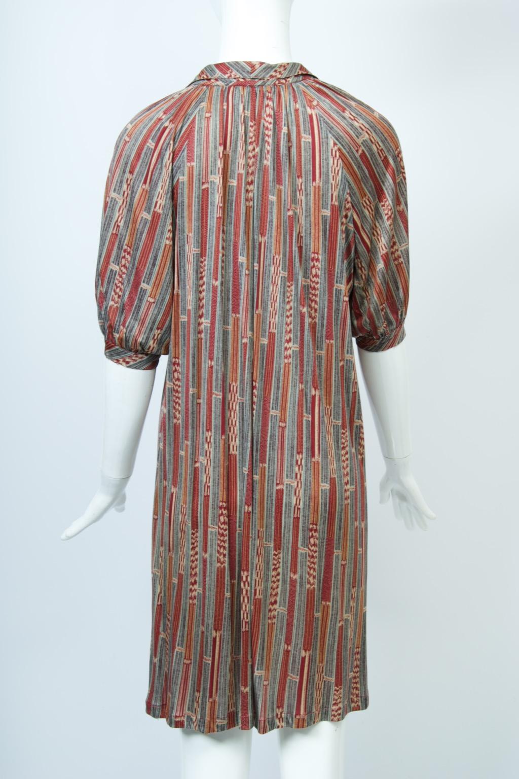 Missoni - Robe légère en soie imprimée Pour femmes en vente