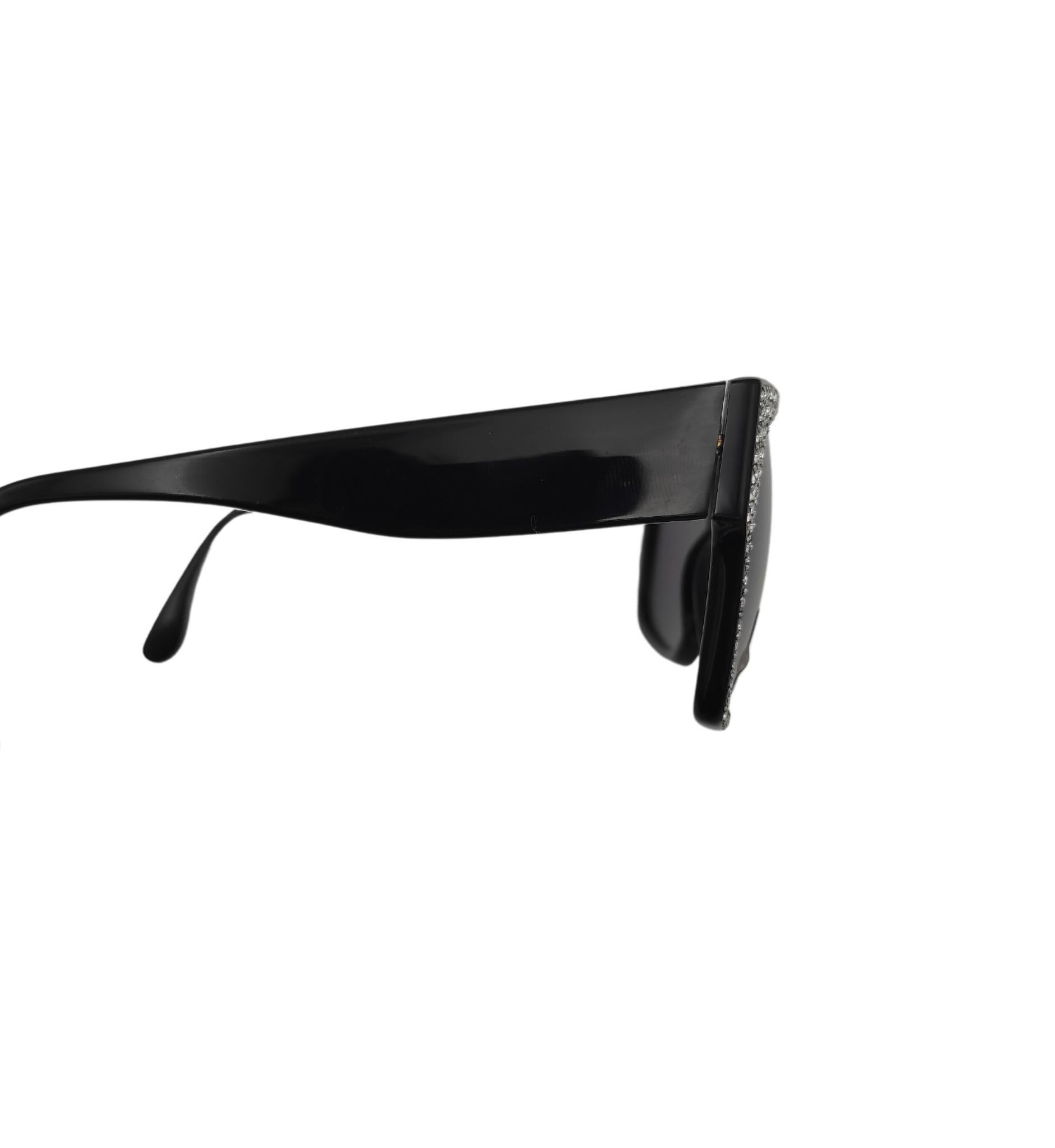 Missoni silver rhinestones sunglasses For Sale 1
