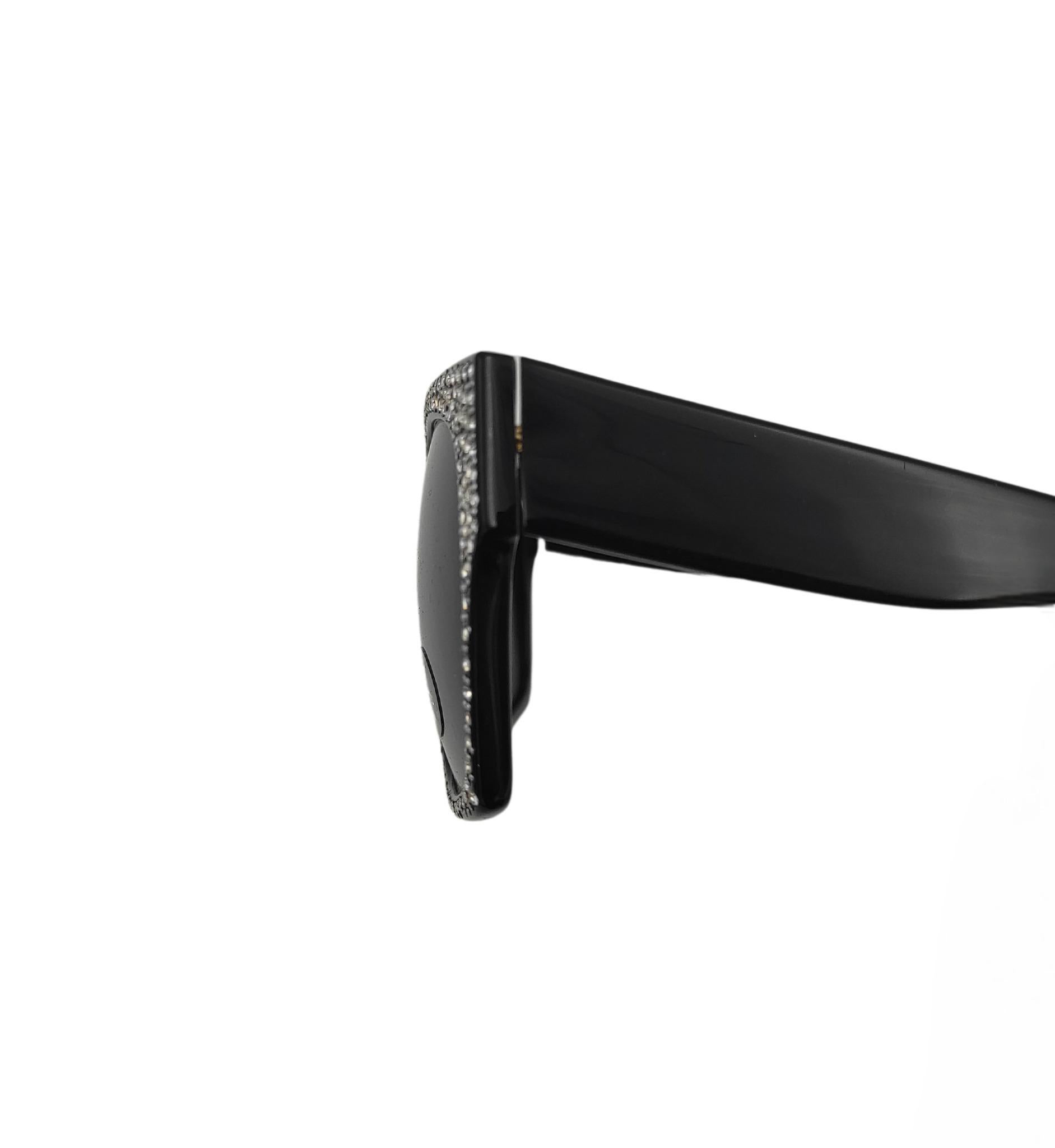 Missoni silver rhinestones sunglasses For Sale 2