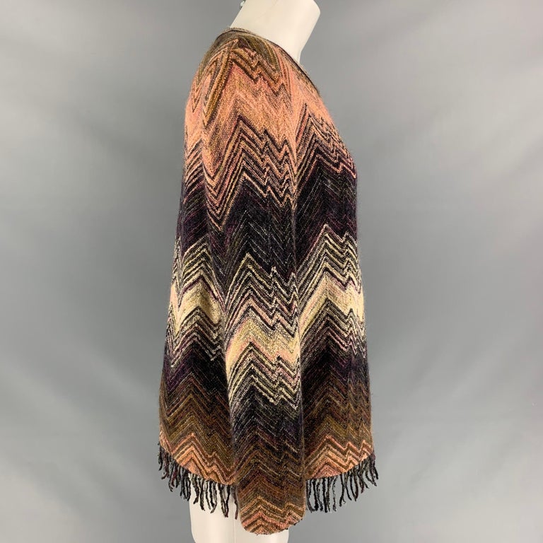 Valentino 1973 chevron stripe cashmere sweater new arrivals