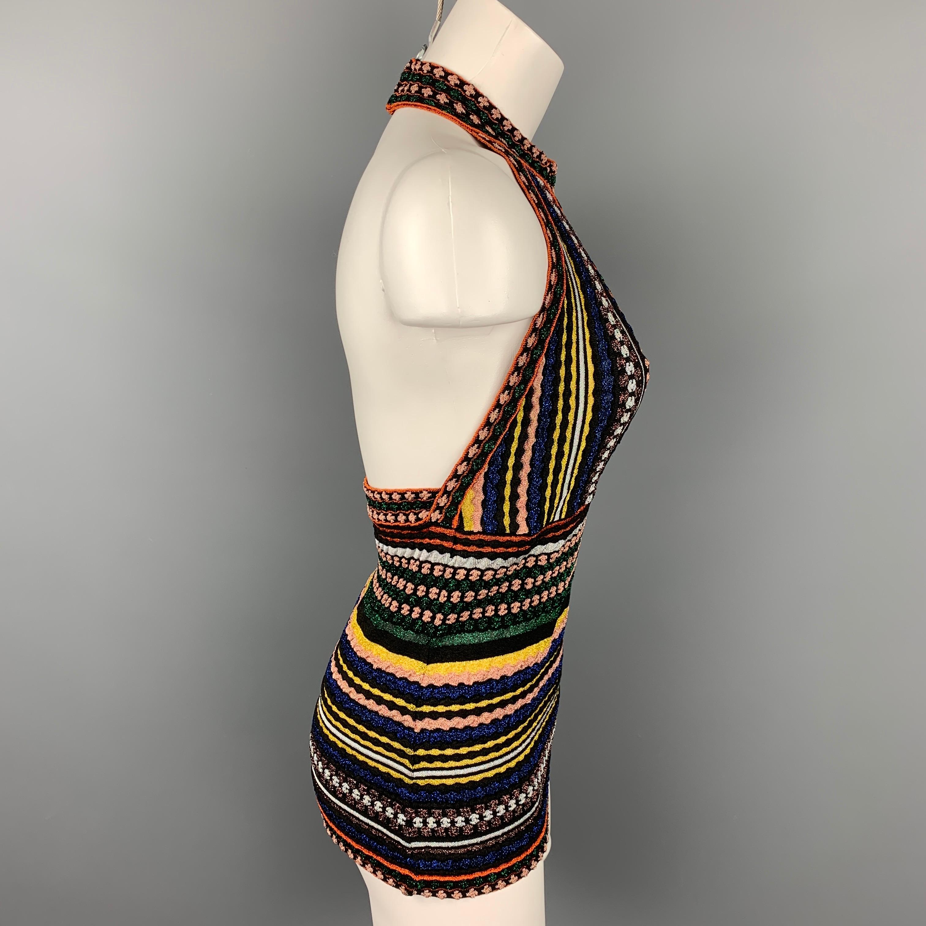 missoni halter dress