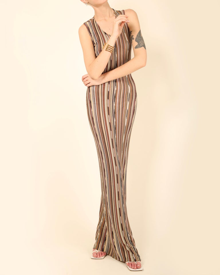 missoni black and gold dress Missoni gold-gray lurex knit Dress – Wonderrobe