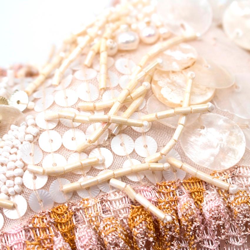Missoni Sleeveless Knit Embellished Gown SIZE IT 40 1