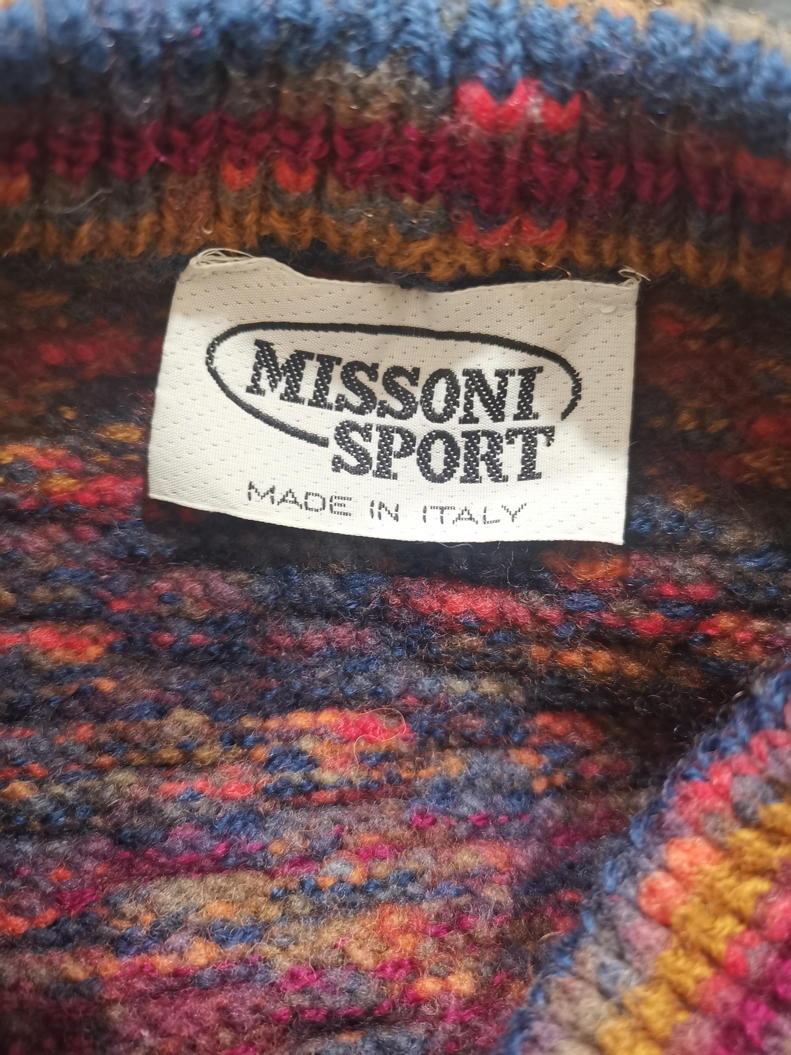 Missoni sport multicoloured wool sweater 2