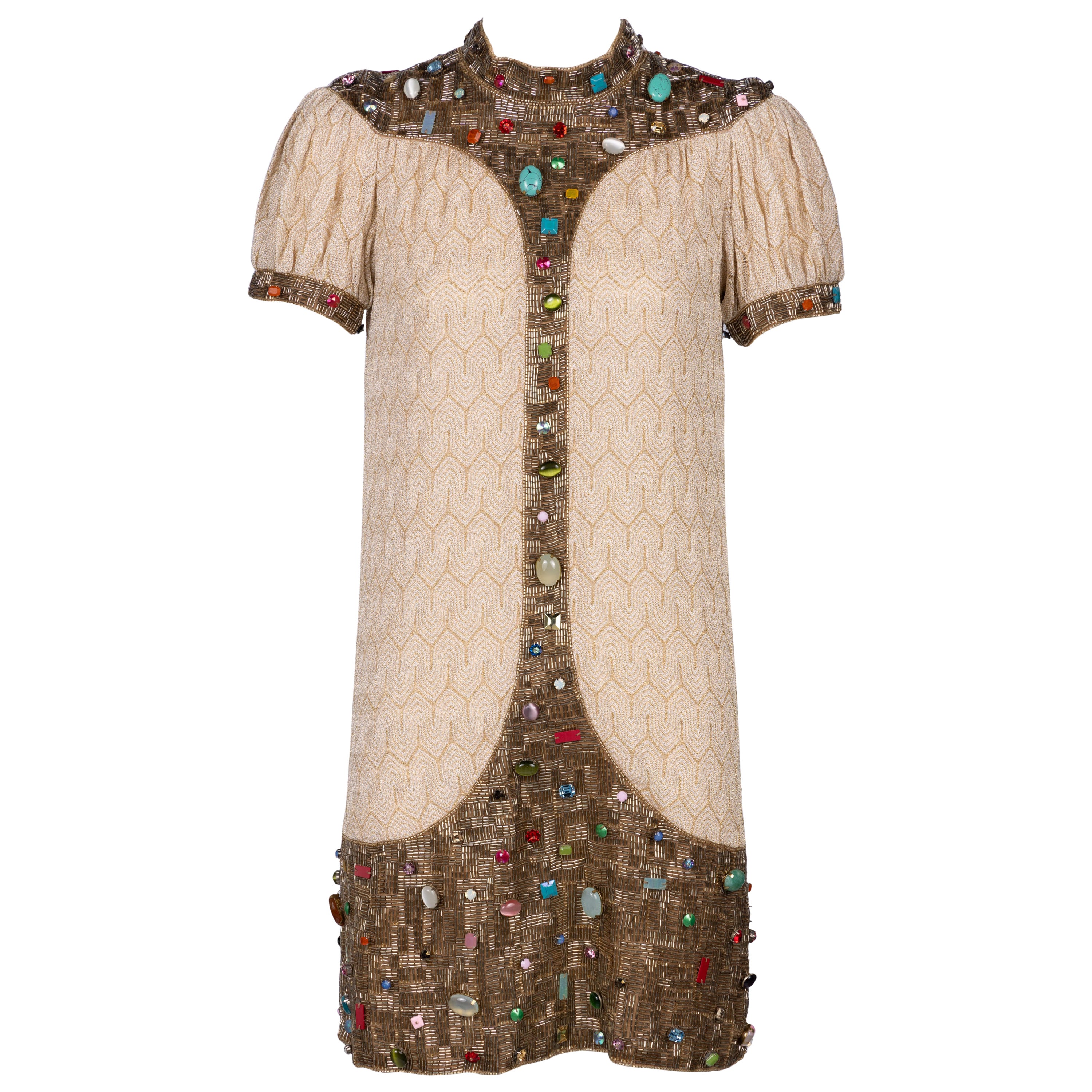 Missoni Frühjahr/Sommer 2007 Laufsteg Jewell-Minikleid im Angebot