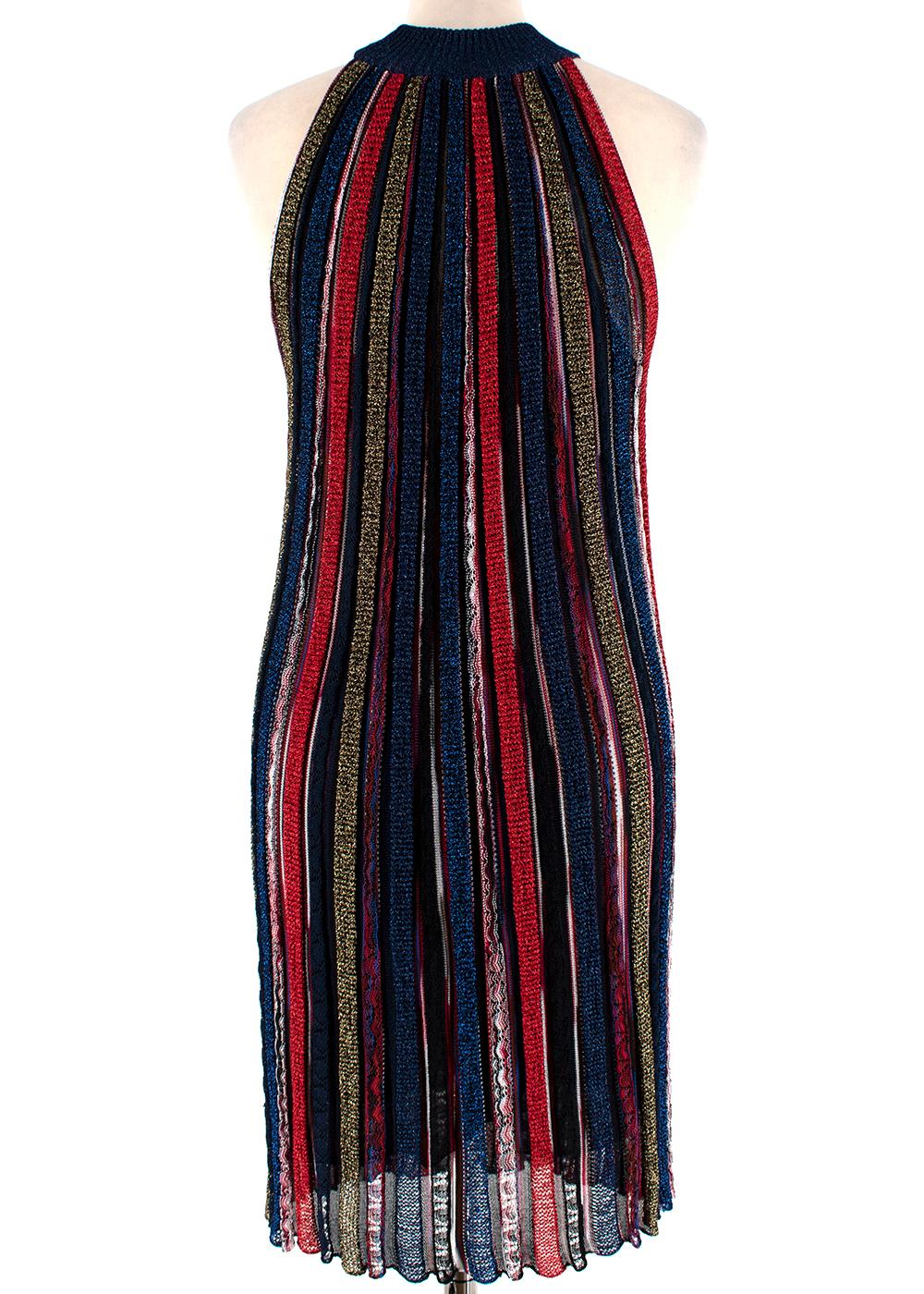 missoni halter neck dress