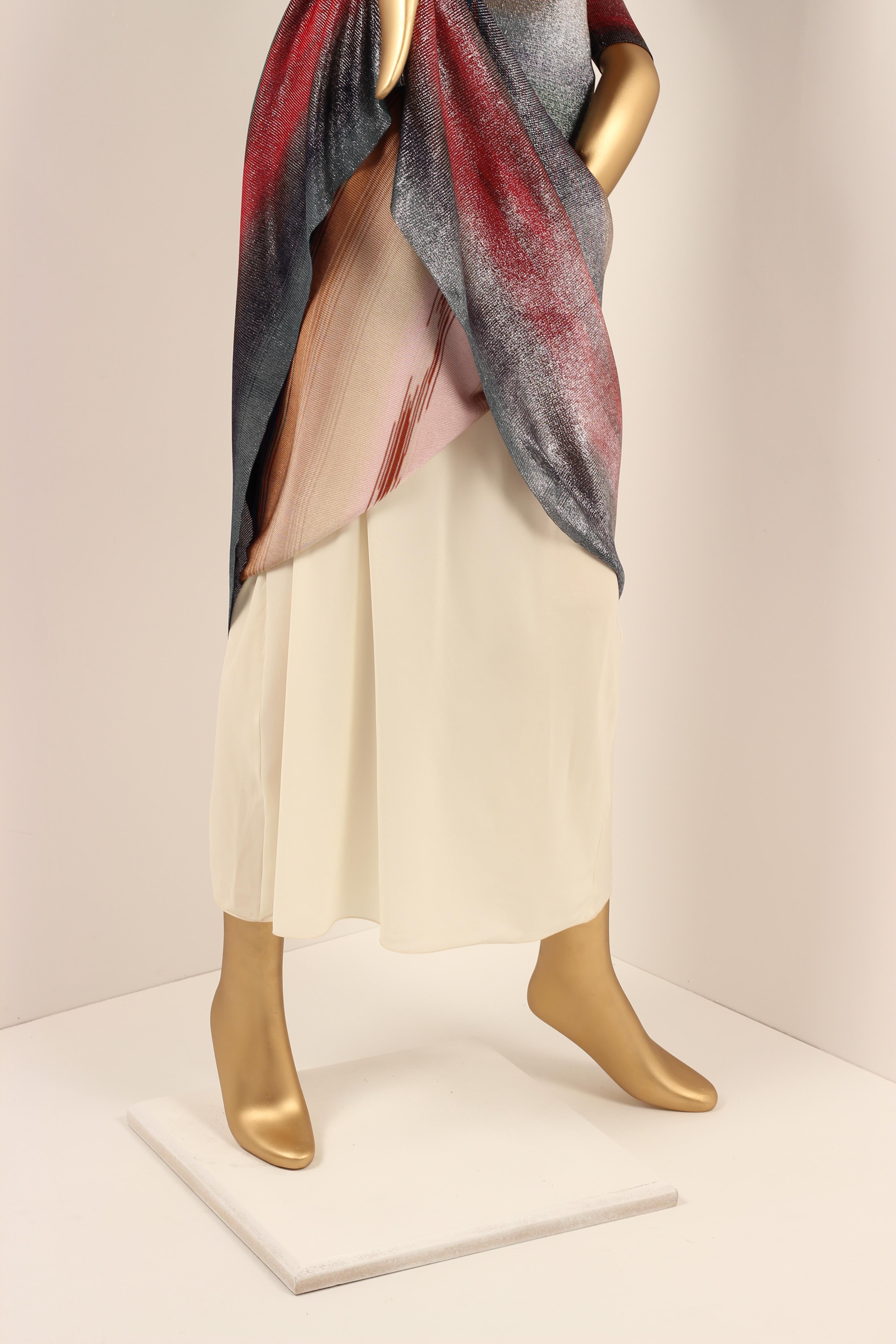 MISSONI Striped Lurex Long Dress – F/W 2022–23 Runway - as seen on Eva Herzigová For Sale 14