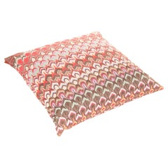 Missoni Trevira Down Cushion, Rainbow Jacquard, Italy, Missoni Home