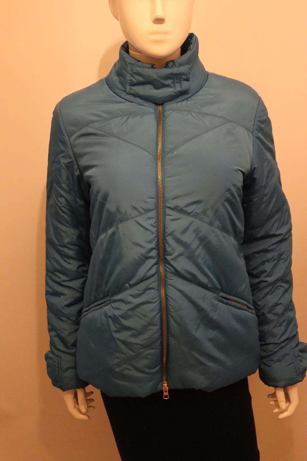 Missoni Türkisfarbene Puffa-Jacke im Angebot 2