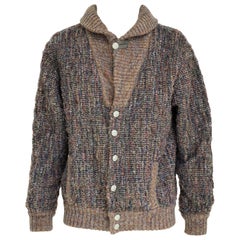 Retro Missoni uomo wool cardigan