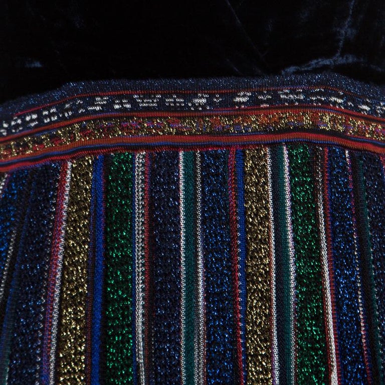 missoni lurex maxi dress