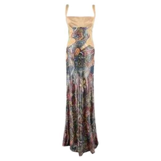 Missoni Vintage Floral Lurex Gown For Sale