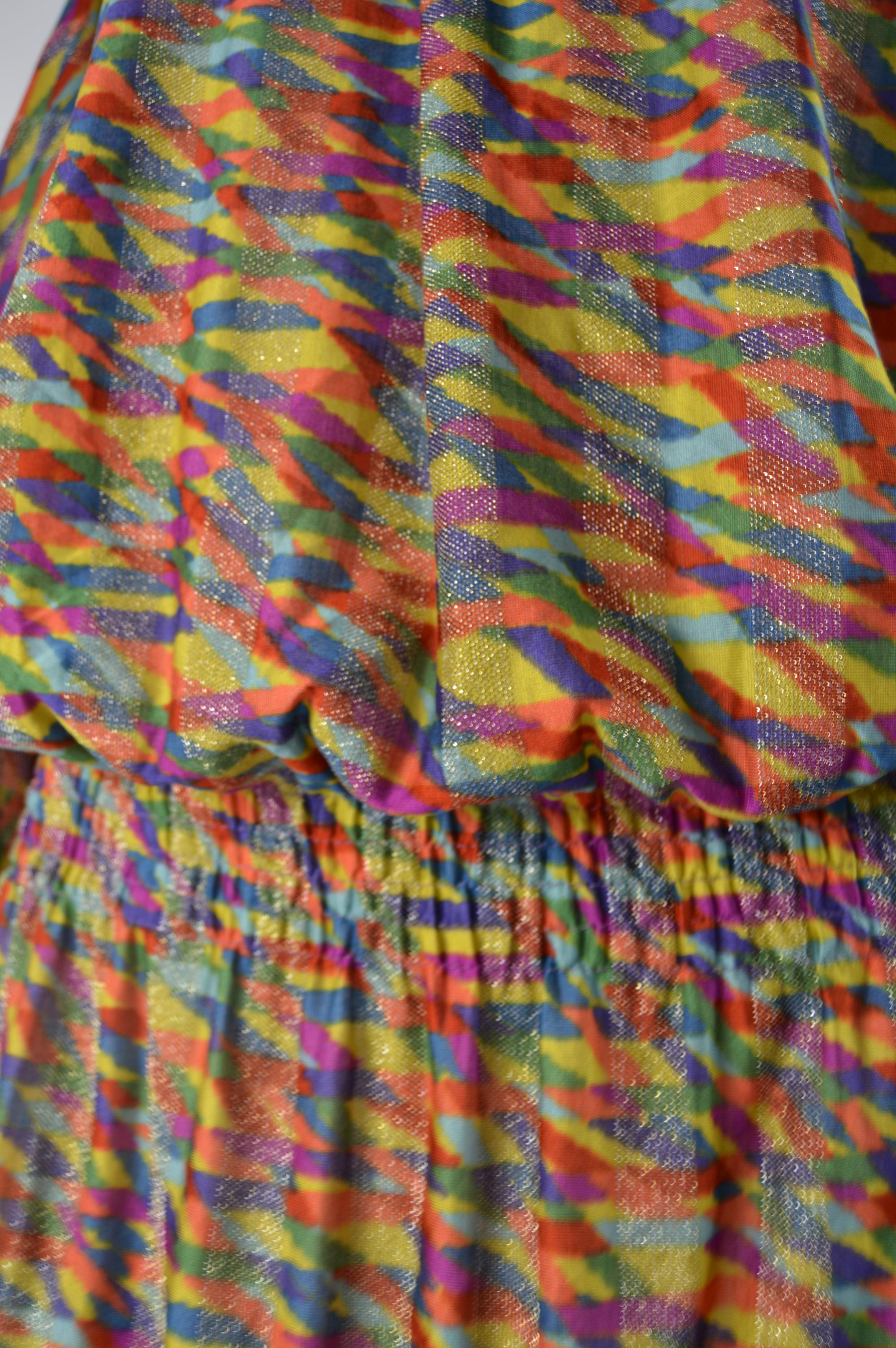 missoni rainbow dress