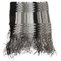 Missoni Women's Grey Signature Striped Knit Scarf