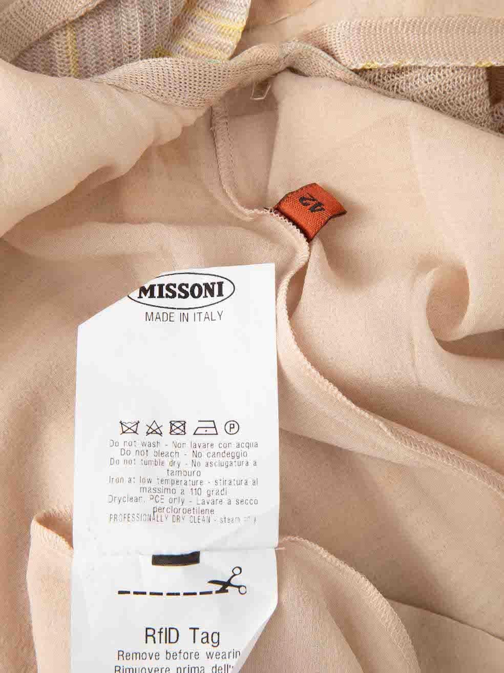 Missoni - Mini robe sans manches à rayures pour femme Pour femmes en vente