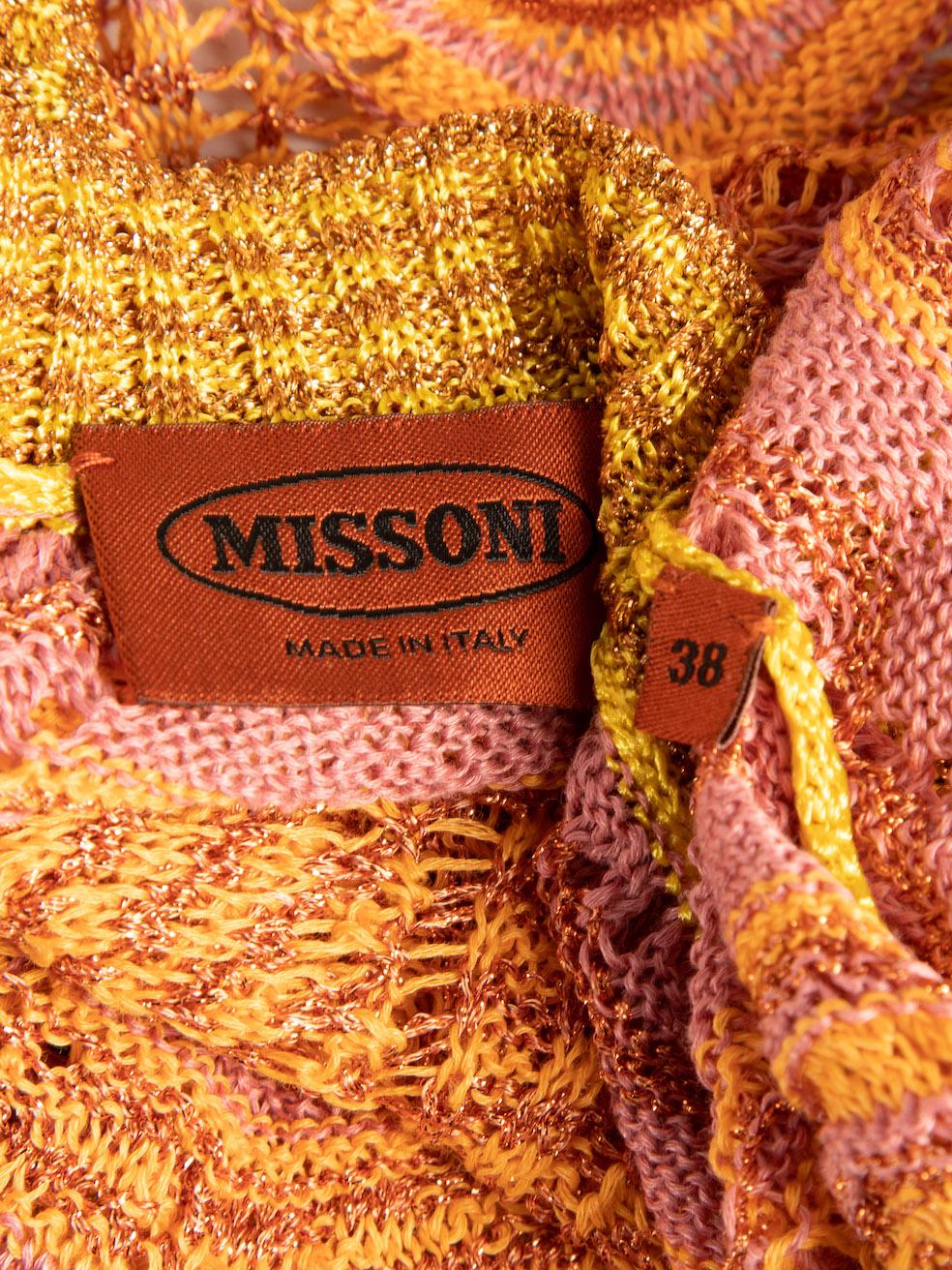 Missoni Women's Wide Neck Crochet Top 1