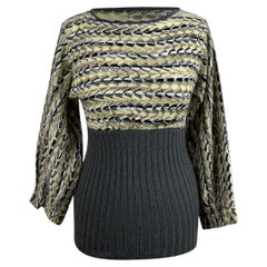 Missoni Wool and Mohair Long Sleeve Jumper Sweater Size 38 IT