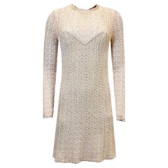Missoni Wool Blend Crochet Knitted Dress