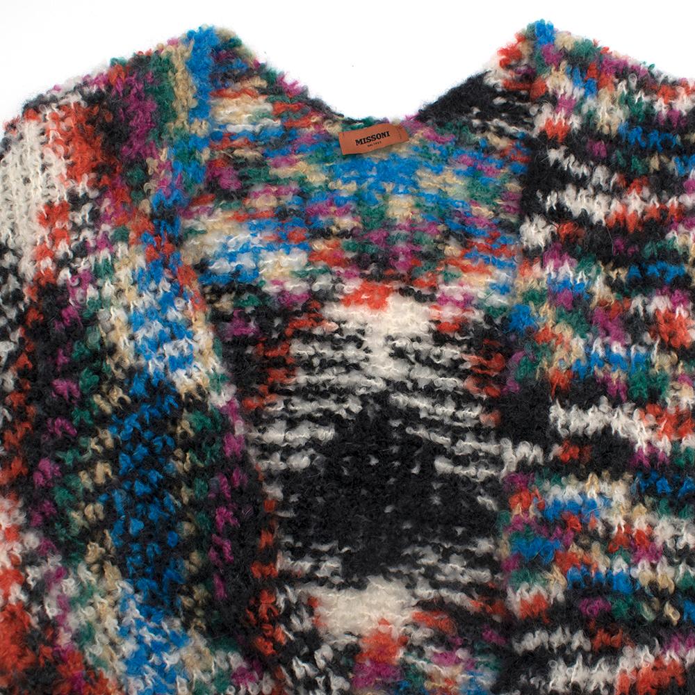 Missoni Wool Blend Multi-coloured Poncho	- One Size In New Condition In London, GB