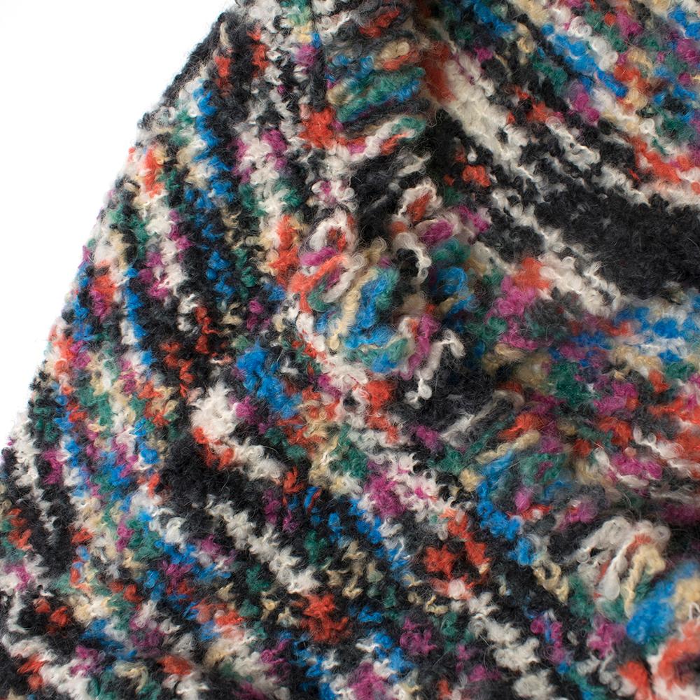 Missoni Wool Blend Multi-coloured Poncho	- One Size 2