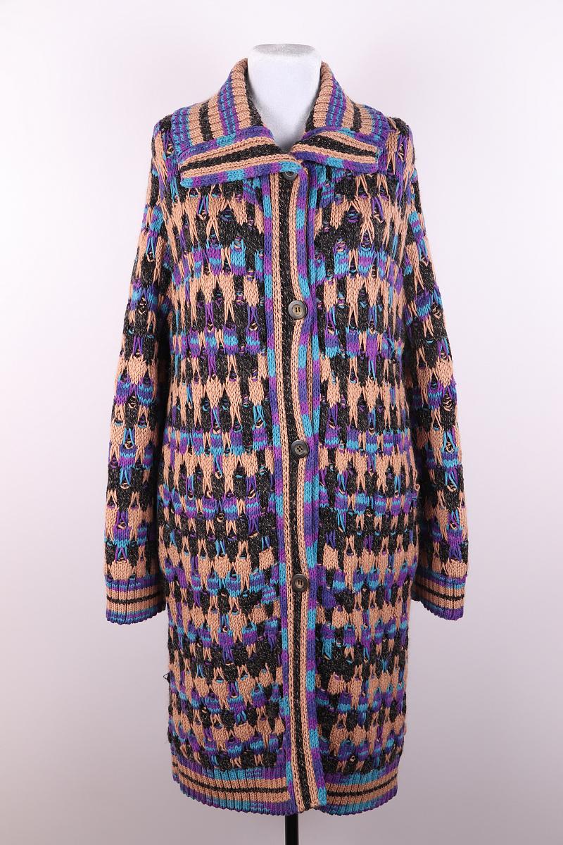 Cardigan en laine Missoni en vente 1